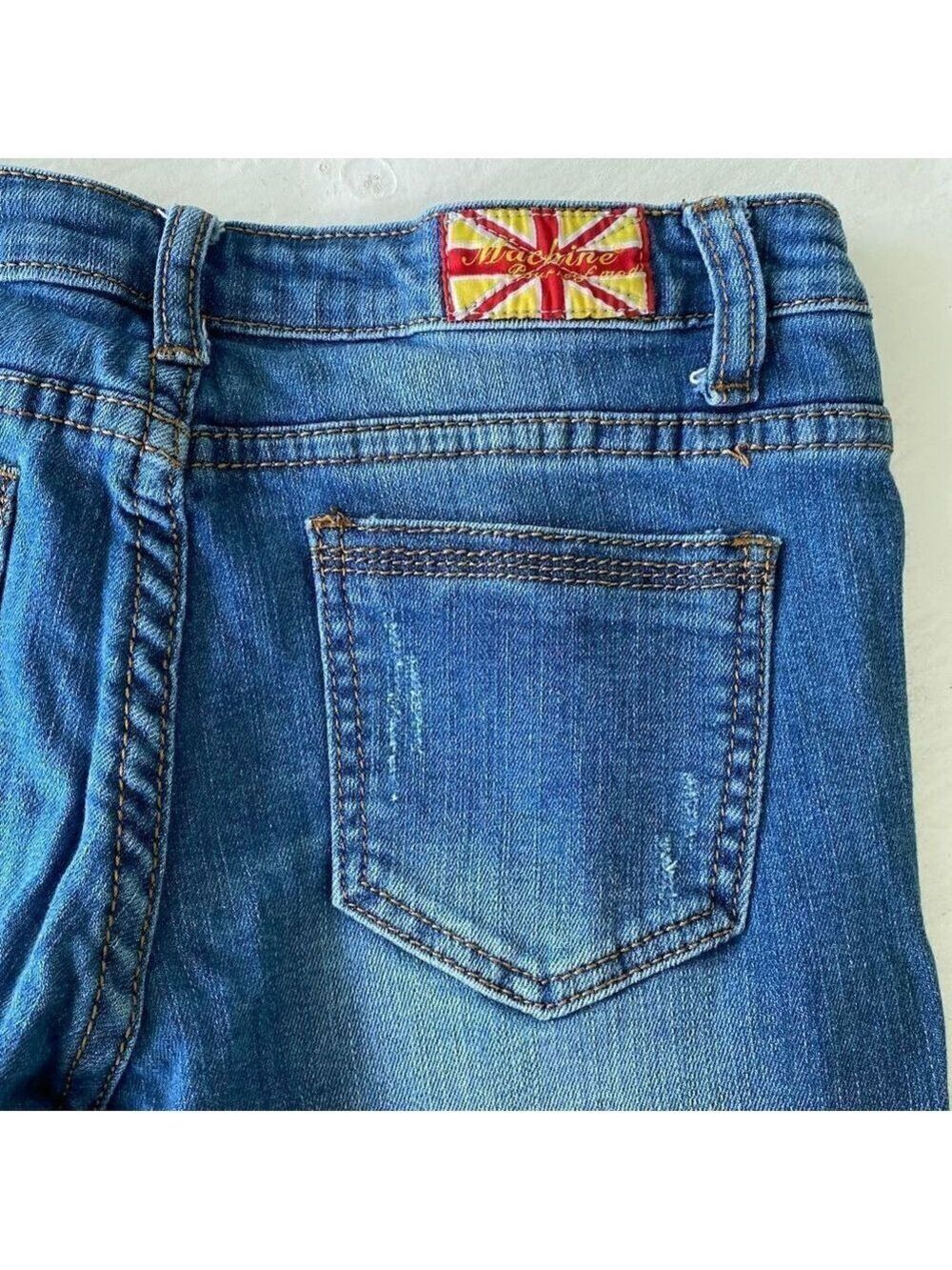 MACHINE Skinny Jeans Medium Blue Size 7 - Picture 8 of 10